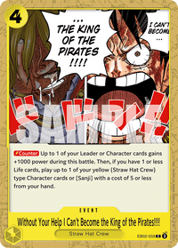 Without Your Help I Can't Become the King of the Pirates!!!! (JP) EB02-059