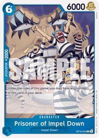Prisoner of Impel Down OP16-042