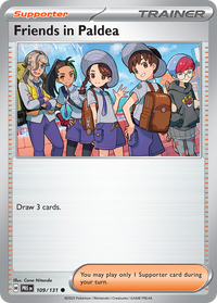 Friends in Paldea  (Poke Ball Pattern) 109/131