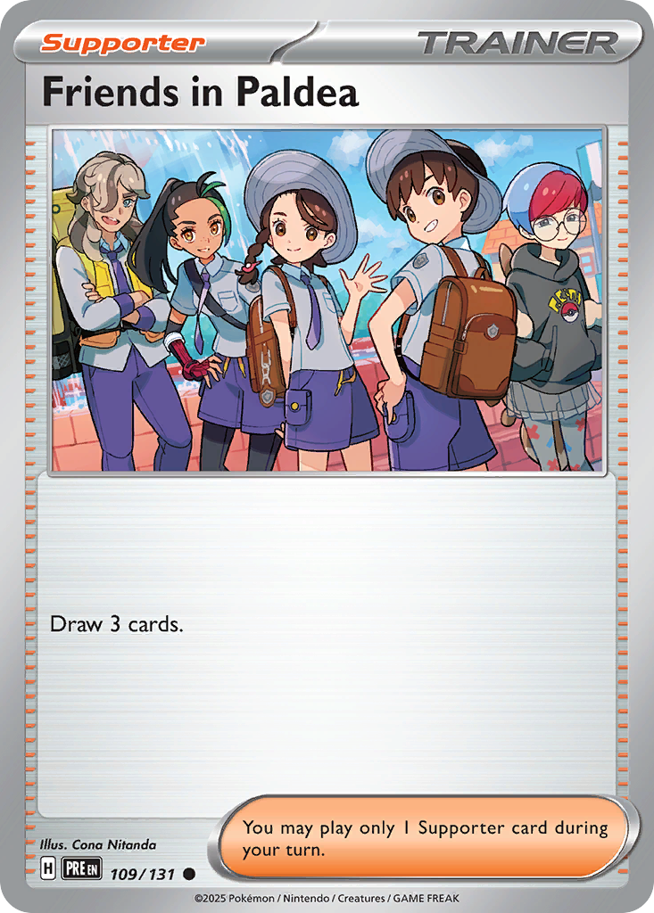 Friends in Paldea  (Poke Ball Pattern) 109/131