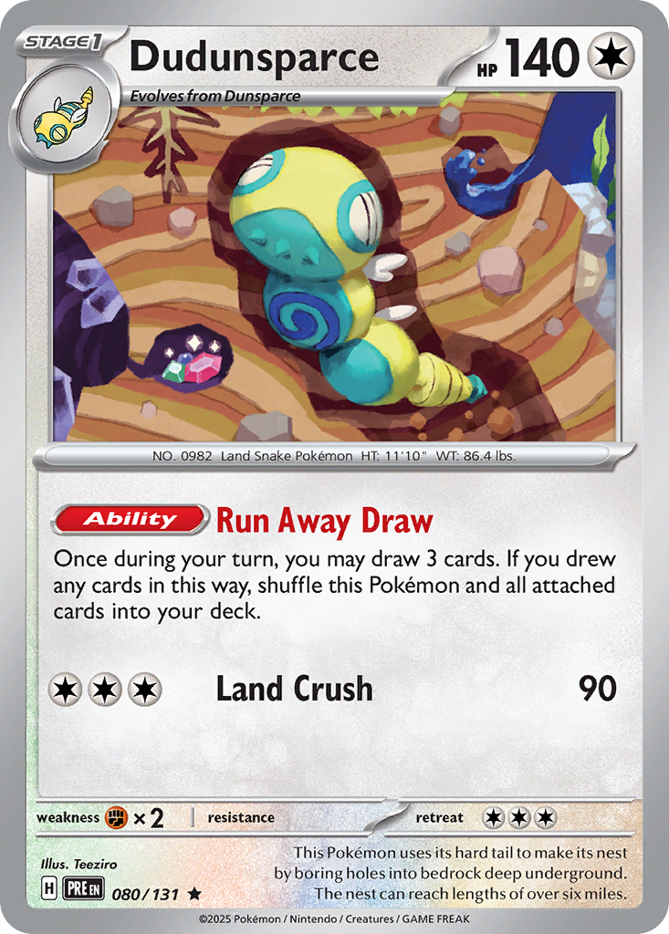 Dudunsparce 080/131