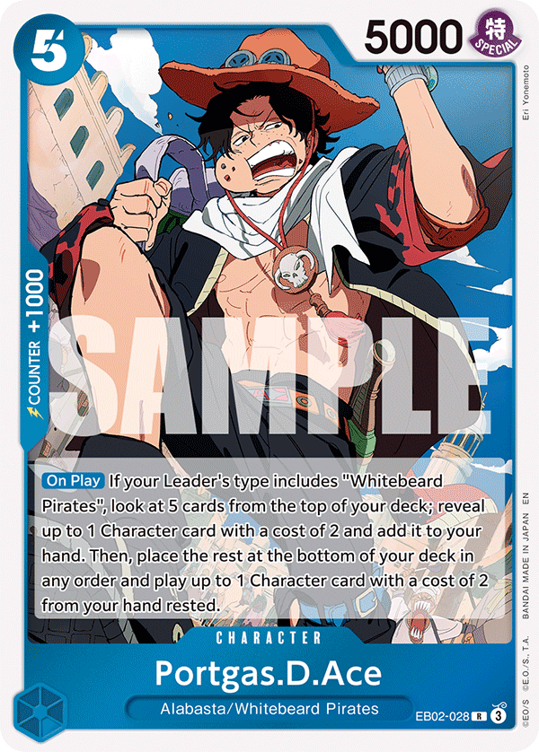 Portgas.D.Ace (JP) EB02-028