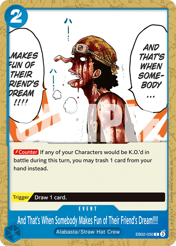 And That's When Somebody Makes Fun of Their Friend's Dream!!!! (JP) EB02-030