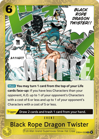 Black Rope Dragon Twister EB04-059