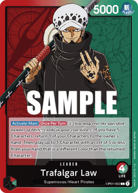Trafalgar Law (002) OP01-002