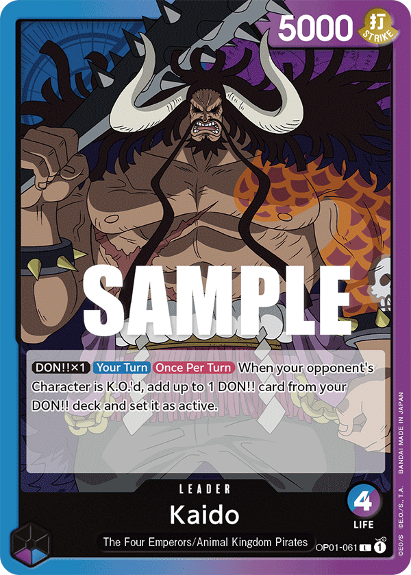 Kaido (061) OP01-061