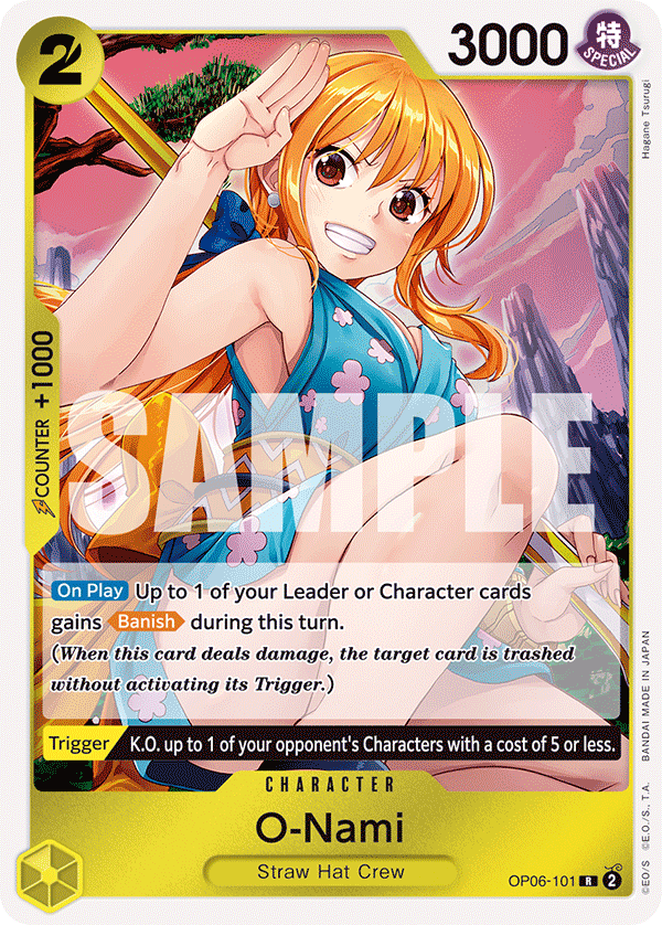 O-Nami (Welcome Pack Vol. 2) OP06-101