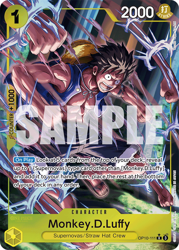 Monkey.D.Luffy (111) (Parallel) OP10-111