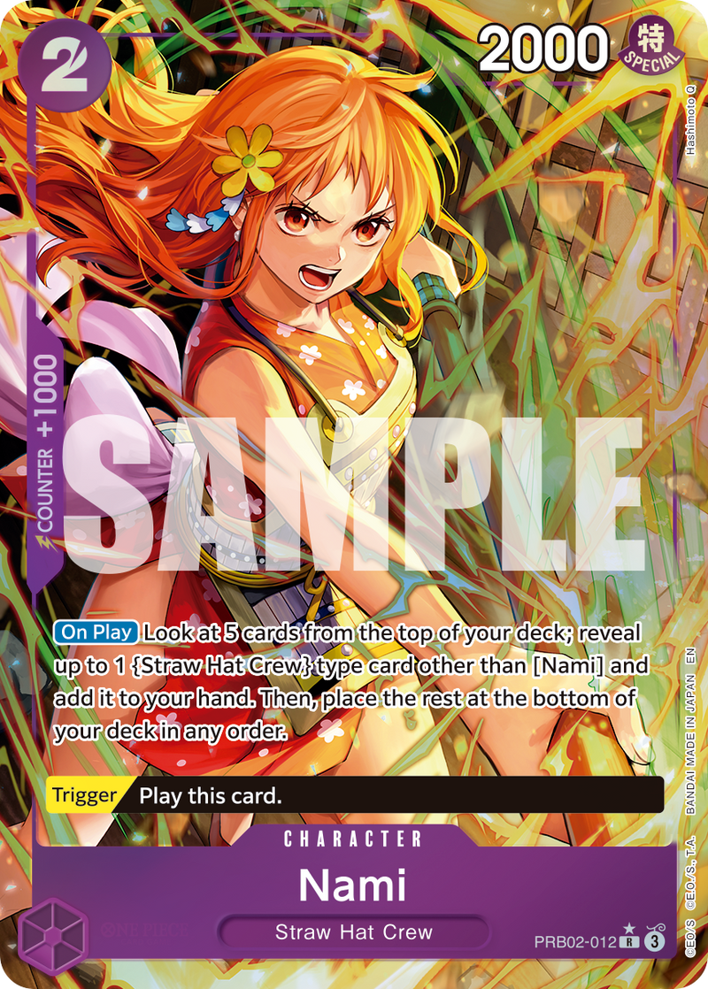Nami (Alternate Art) PRB02-012
