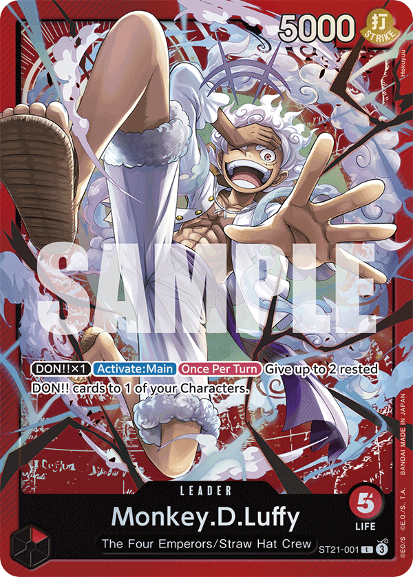 Monkey.D.Luffy (001) ST21-001