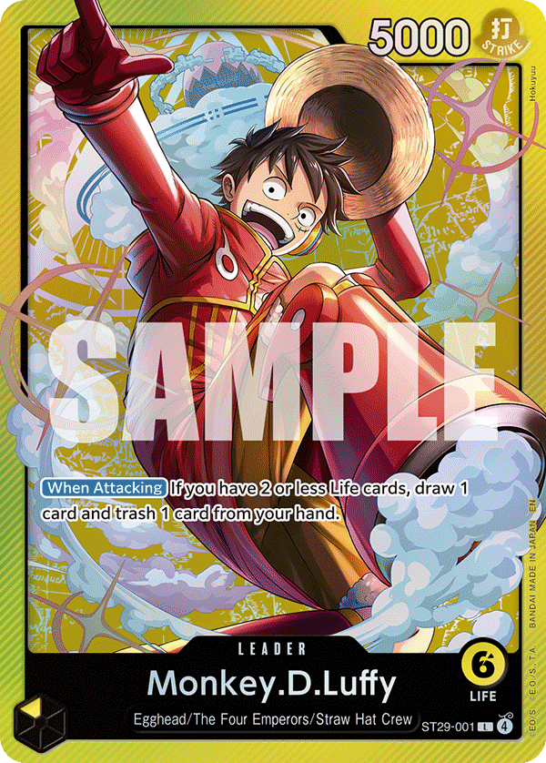 Monkey.D.Luffy (001) ST29-001