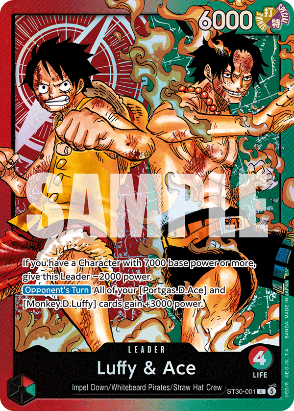 Luffy & Ace ST30-001