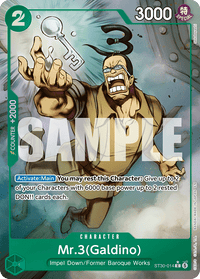 Mr.3(Galdino) (Full Art) ST30-014