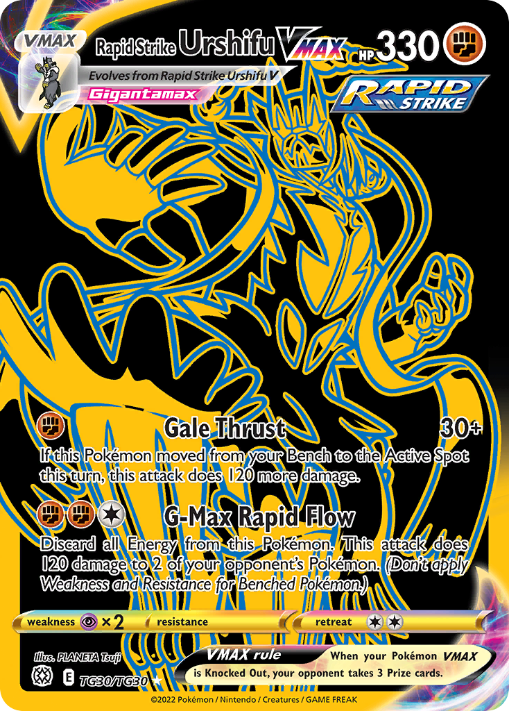 Rapid Strike Urshifu VMAX (Secret) TG30/TG30