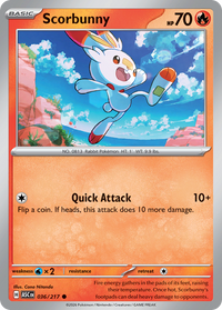 Scorbunny (Friend Ball) 036/217
