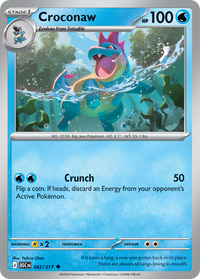 Croconaw (Friend Ball) 042/217