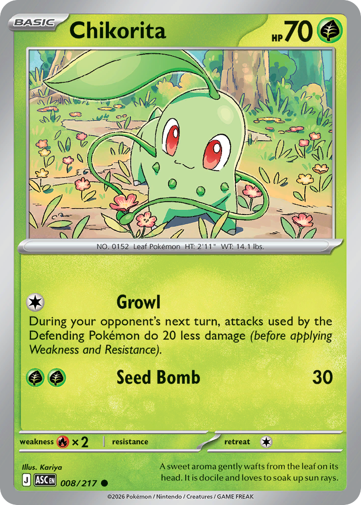 Chikorita 008/217