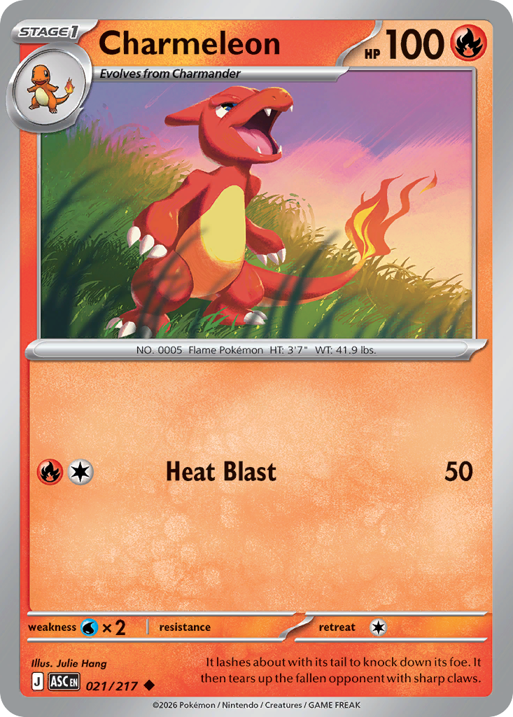 Charmeleon (Energy Symbol Pattern) 021/217