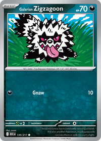 Galarian Zigzagoon (Dusk Ball) 130/217
