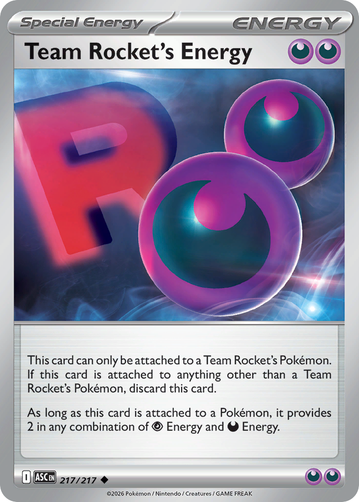 Team Rocket's Energy 217/217
