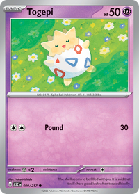 Togepi (Energy Symbol Pattern) 080/217