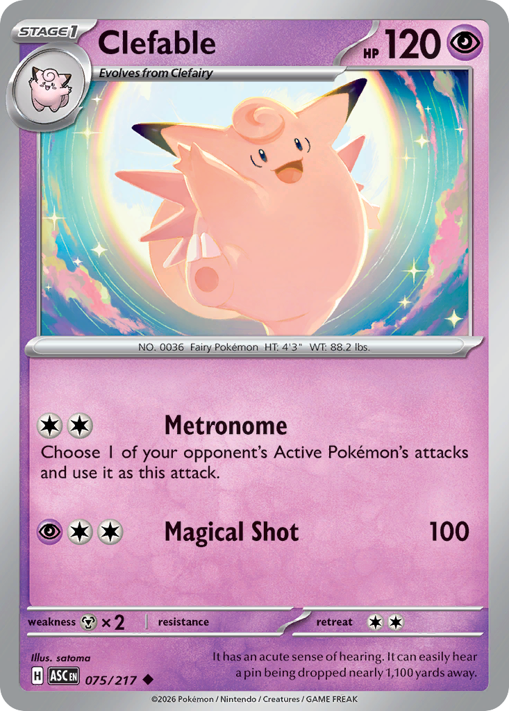 Clefable (Love Ball) 075/217