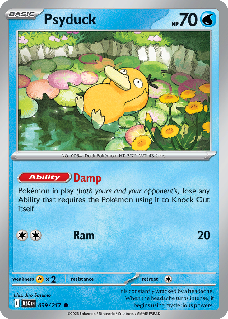 Psyduck (Energy Symbol Pattern) 039/217