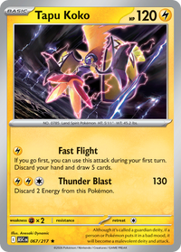 Tapu Koko (Quick Ball) 067/217