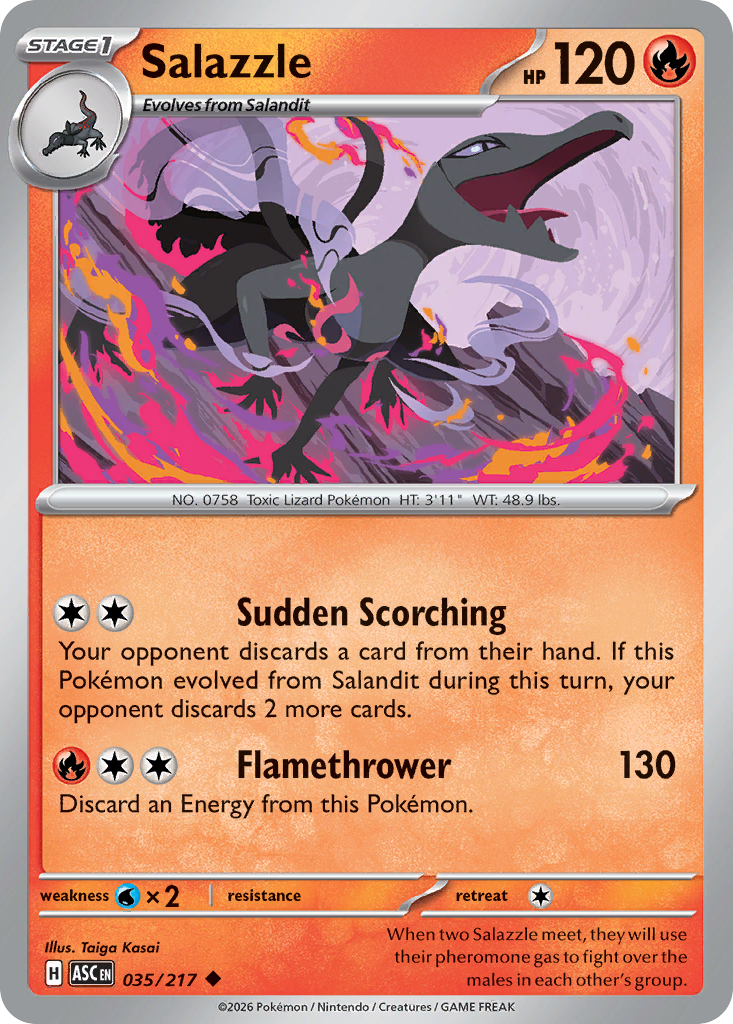 Salazzle (Quick Ball) 035/217