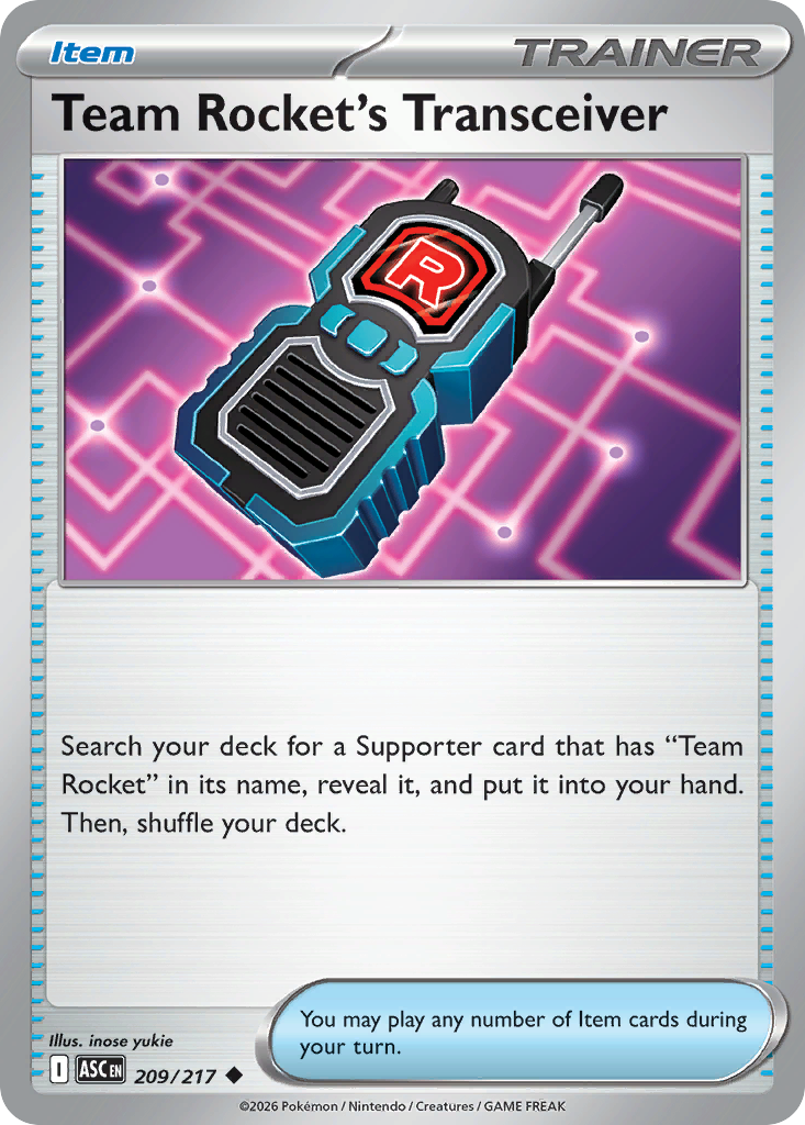 Team Rocket's Transceiver 209/217