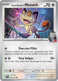 Team Rocket's Meowth (Team Rocket) 161/217
