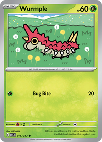 Wurmple (Energy Symbol Pattern) 011/217