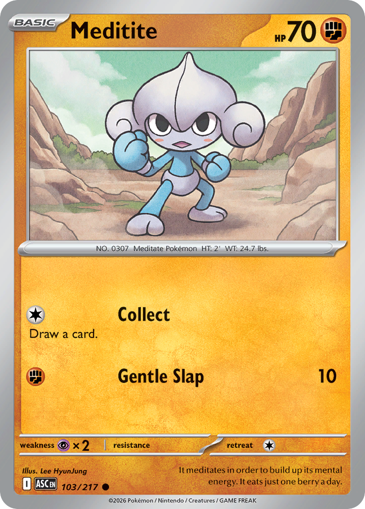 Meditite (Quick Ball) 103/217