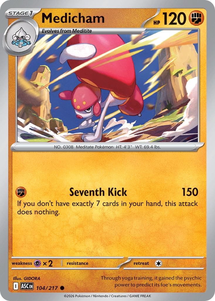 Medicham (Quick Ball) 104/217