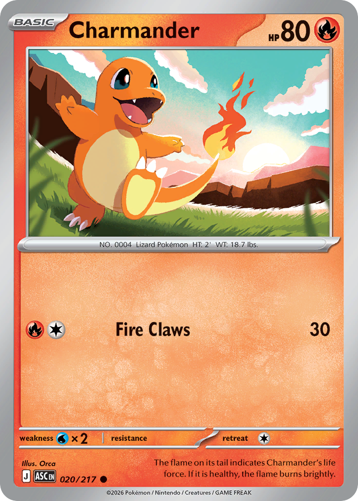 Charmander (Energy Symbol Pattern) 020/217
